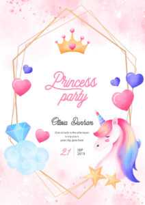 Invitatie BabyShower Brasov Romania Cobalt Graphics Roz